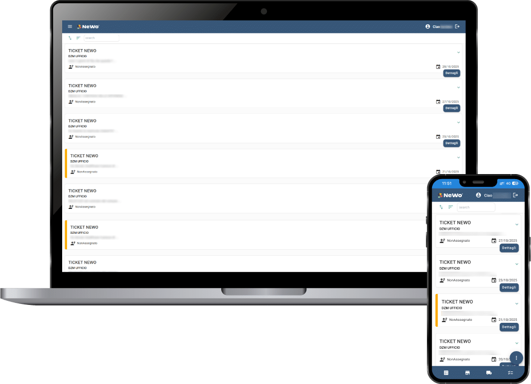 newo mobile app cloud